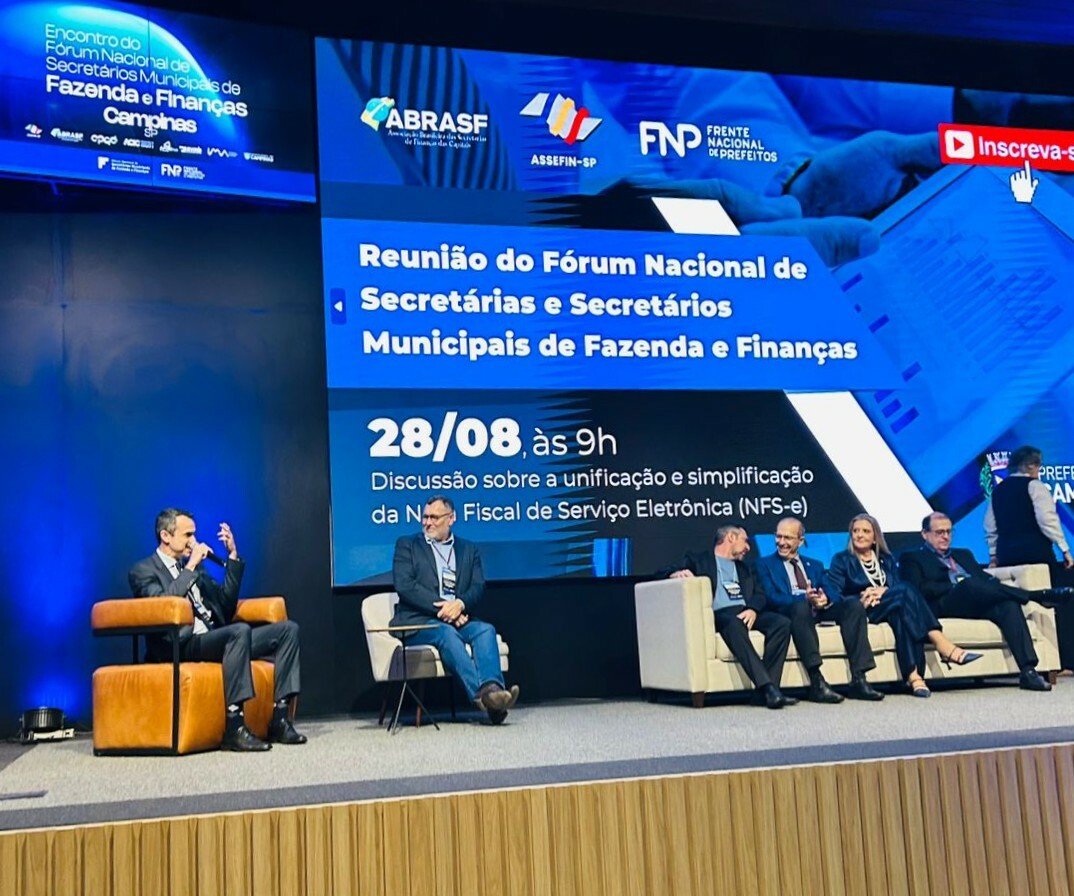 Fórum Nacional de Secretárias e Secretários de Finanças debate implantação da Nota Fiscal de Serviço Eletrônica (NFS-e)