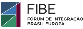 Logo do Fórum de Integração Brasil Europa – Sigla: FIBE